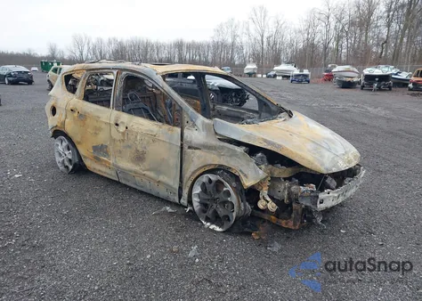 2014 Ford Escape Titanium из США, поврежденный, VIN 1FMCU9J90EUE29220